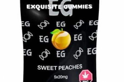 Exquisite Gummies Peach 100