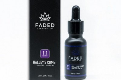 Faded Cannabis Co. 11 CBD – THC Tincture Halley’s Comet
