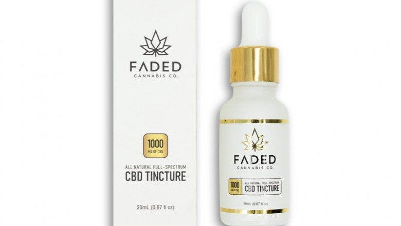 Faded Cannabis Co. CBD Tincture (1000mg)