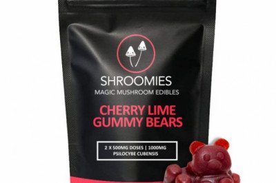 SHROOMIES - CHERRY LIME GUMMY BEARS – 1000MG