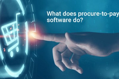 What does procure-to-pay software do?