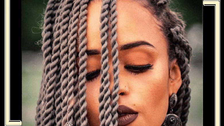 African Hair Style with Perfect Box Braids in San Diego