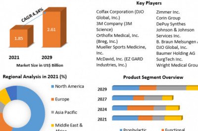 Knee Braces Market Competitive Landscape, Future Trends, Industry Size And Regional Forecast To 2029