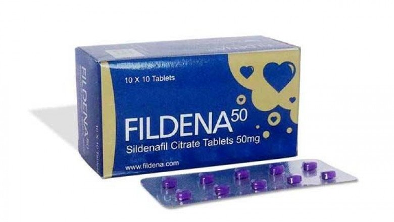 Fildena 50 Mg Medicine(Sildenafil) Online 12% OFF - Free Shipping