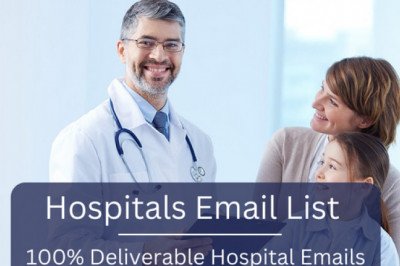 What makes Healthcare Mailing's hospital contact list better than others?