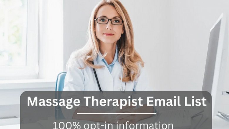 Purchase our Massage Therapist Mailing List and get one step closer to reaching decision-makers interested in investing in your products and services
