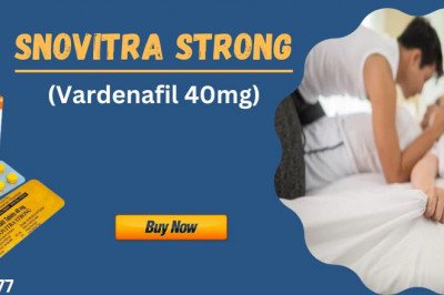 Treat Sensual Dysfunction Issues Using Snovitra Strong
