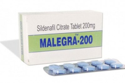 Malegra 200 - The Most Preferred Pill For Male Impotence
