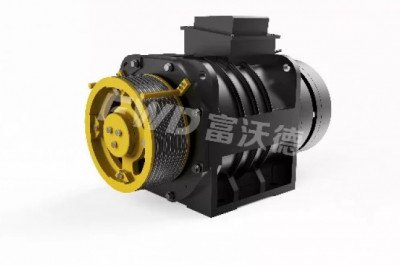 Where can the bar shape gearless traction machine be used