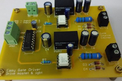 The MOSFET and IGBT Gate Drivers are used for switching power supplies of medium and heavy currents in a variety of applications