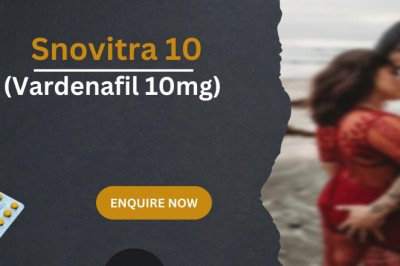 Best Treatment Option for ED & Sexual Problem in Men With Snovitra 10mg