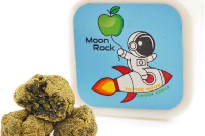 TO THE MOON – MOON ROCKS 3.5G – SATIVA – GREEN APPLE