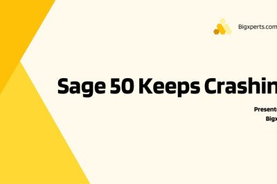 Sage 50 Crashes When Opening Reports: Causes and Solutions