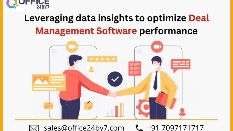 Leveraging data insights to optimize deal management software performance